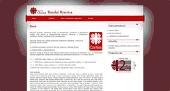 Desktop Screenshot of charitabb.sk
